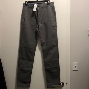 Grey Slim Pants